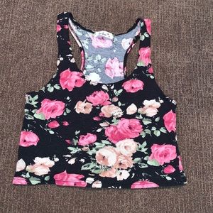 Flower Crop Top